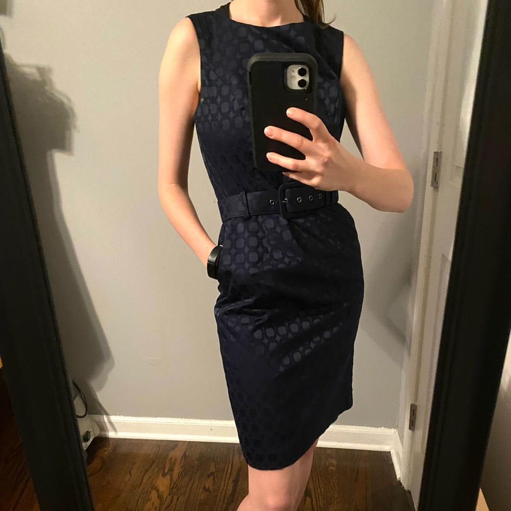 Banana Republic Navy Dress